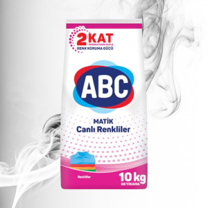 ABC Detergent Pudra 66 spalari Color 10Kg 