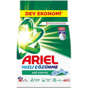 Ariel Detergent Pudra 46 spalari Mountain Spring White 7Kg 
