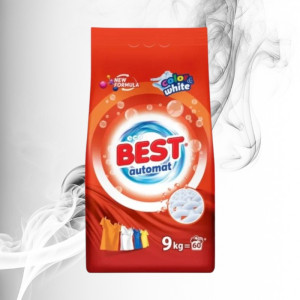 Best Detergent Pudra 60 spalari Color & White Regular 9Kg 