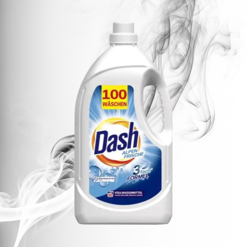 Dash Detergent Lichid 100 spalari Alpen Frische Universal 5L