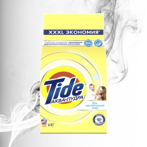 Tide Detergent Pudra 40 spalari Automat Sensitive 6Kg 