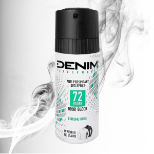 Denim Deo Spray Performance Extreme Fresh 150ml 