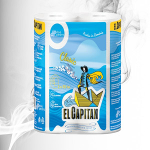 El Capitan Prosop Bucatarie Clasic 2 straturi, 55 foi, 2 role 
