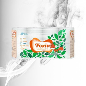 Foxia Hirtie Igienica Aroma de Padure 2 straturi, 200 foi, 8 role 