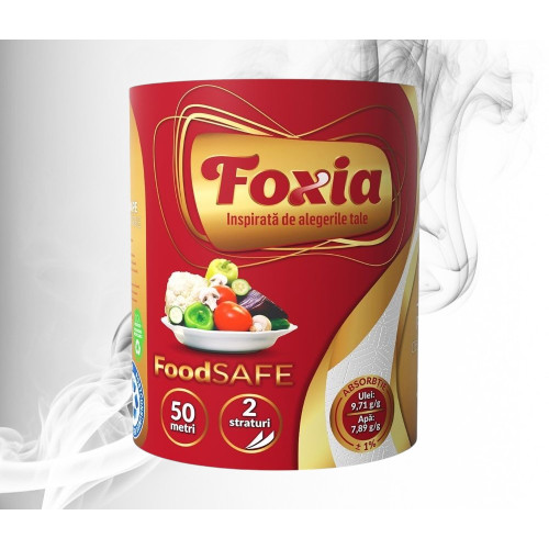 Foxia Redivivus Prosop Bucatarie 2 straturi, 227 foi(50m), 1 rola 
