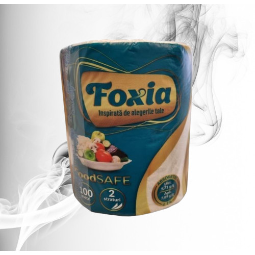 Foxia Redivivus Prosop Bucatarie 2 straturi, 455 foi(100m), 1 rola 