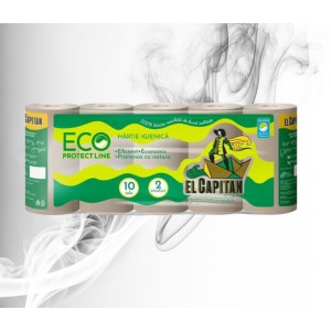 El Capitan Hirtie Igienica ECO Protect Line 2 straturi, 130 foi, 10 role 