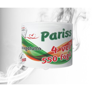 Pariss Prosop Bucatarie 4 straturi, 550 foi, 1 rola 