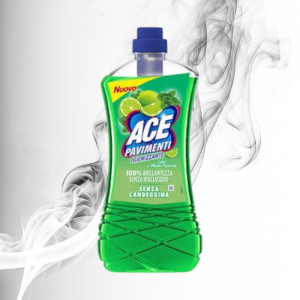 Ace Detergent p/u Podea Lime & Menta 1L