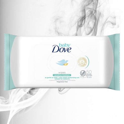 Dove Servetele Umede Sensitive Moisture 50buc