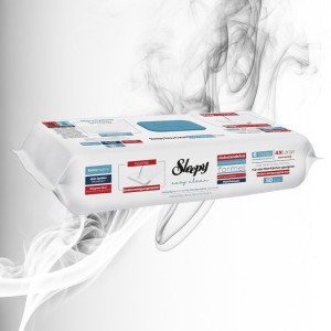 Sleepy Easy Clean Lavete Umede p/u Curatare Pardoseli 50 buc Albastru   