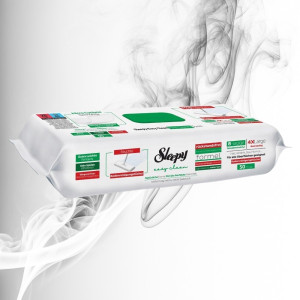 Sleepy Easy Clean Lavete Umede p/u Curatare Pardoseli 50 buc Verde   