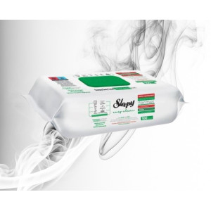 Sleepy Easy Clean Prosoape umede 100 buc Verde