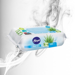 Sleepy Servetele Umede Aloe Vera 120buc