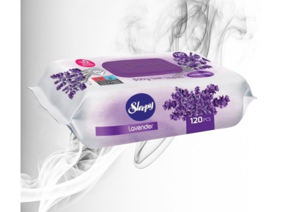 Sleepy Servetele Umede Lavander 120buc