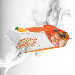 Sleepy Servetele Umede Orange 120buc