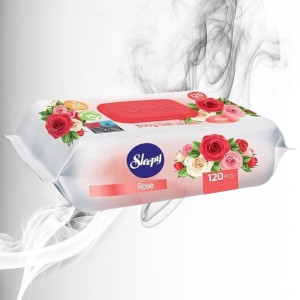Sleepy Servetele Umede Rose 120buc