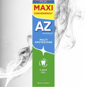 AZ Pasta de Dinti Multi Protezione Carie Gel 75ml+10ml 