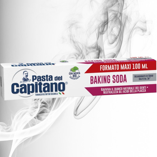 Capitano Pasta de Dinti Baking Soda 100ml 