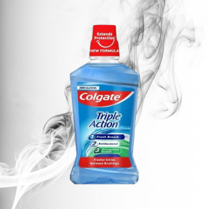 Colgate Apa de Gura Triple Action 500ml 