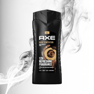 Axe Gel de Dus 3in1 Dark Temptation 400ml 