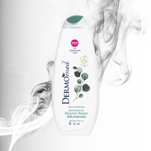 Dermomed Gel de Dus Muschio Bianco 650ml 