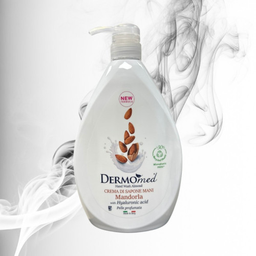 Dermomed Sapun-Crema Lichid Karite Migdale cu Dozator 1L 