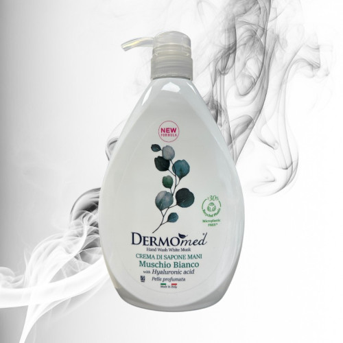 Dermomed Sapun-Crema Lichid White Musk cu Dozator 1L 