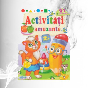 Activitati Amuzante 2+ Pisica Roscata +Autocol.
