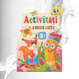 Activitati Amuzante 3+ Veverita +Autocol.