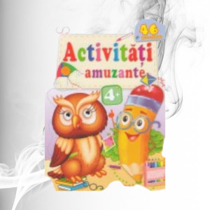 Activitati Amuzante 4+ Filin +Autocol.
