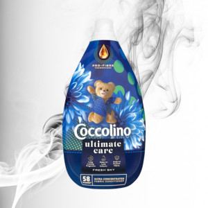Coccolino Balsam de Rufe Concentrat 58 spalari Fresh Sky 870 ml