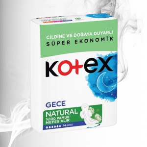 Kotex Natural Ultra Quadro Night 14buc 