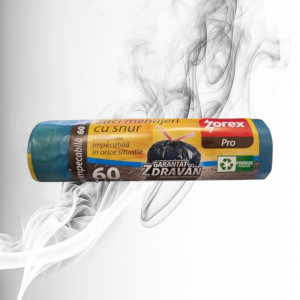 Zorex Pro Saci Menajeri cu Snur 60L/10buc 
