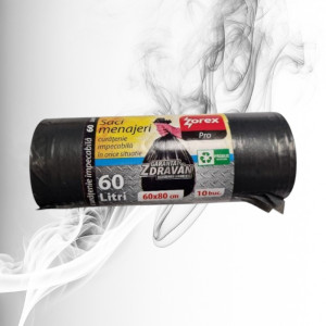 Zorex Pro Saci Menajeri Negri 60L/10buc /25