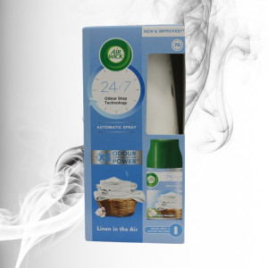 Air Wick Monocomplet + Rezerva Linen in the Air 250ml 