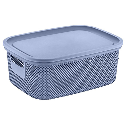 Cos plastic cu capac 12L