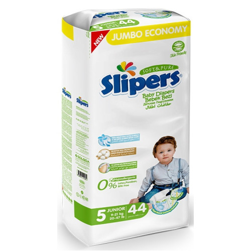 Slipers Scutece p/copii Jumbo 5 Juniori 9-21 kg 44buc