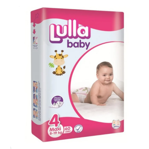 Lulla Baby Maxi 4 (8-19kg) 60pcs