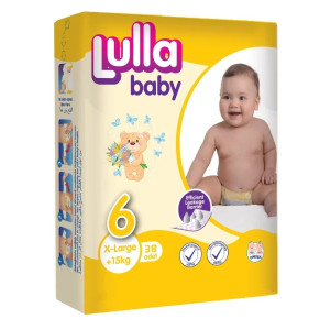 Lulla Baby 6 XL (15+ kg) 38pcs