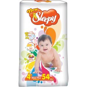 Sleepy Jumbo Maxi+ (10-20kg) 54 Nr. 4+