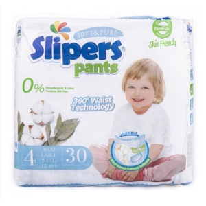 Slipers Pants Chilotei p/copii 4 Maxi 7-18 kg 30buc