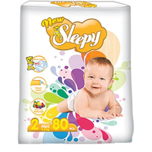 Sleepy Jumbo Mini (3-6kg) 80 Nr. 2