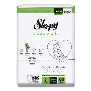 Sleepy Scutice Natural 3 Midi (4-9 kg) 68
