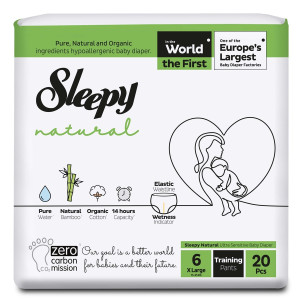 Sleepy Sensitive Chilotei Xlarge Nr.6 (15-25kg) 20pcs