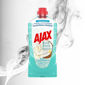Ajax Detergent Universal Floral Fiesta Dual Fragrance Caribbean 1L