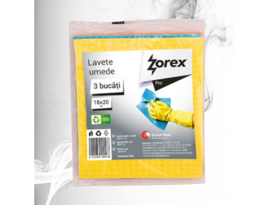 Zorex Pro Laveta Umeda Colorata 18x20cm 3buc 