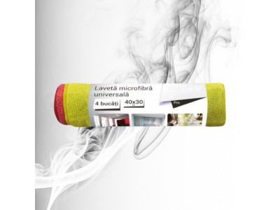 Zorex Pro Laveta Microfibra Universala 4buc 