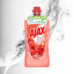 Ajax Detergent Universal Floral Fiesta Hibiscus 1L