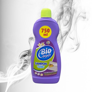 Biocarpet Sampon p/Covoare, Mochetelor 500ml+250 ml Rezerva